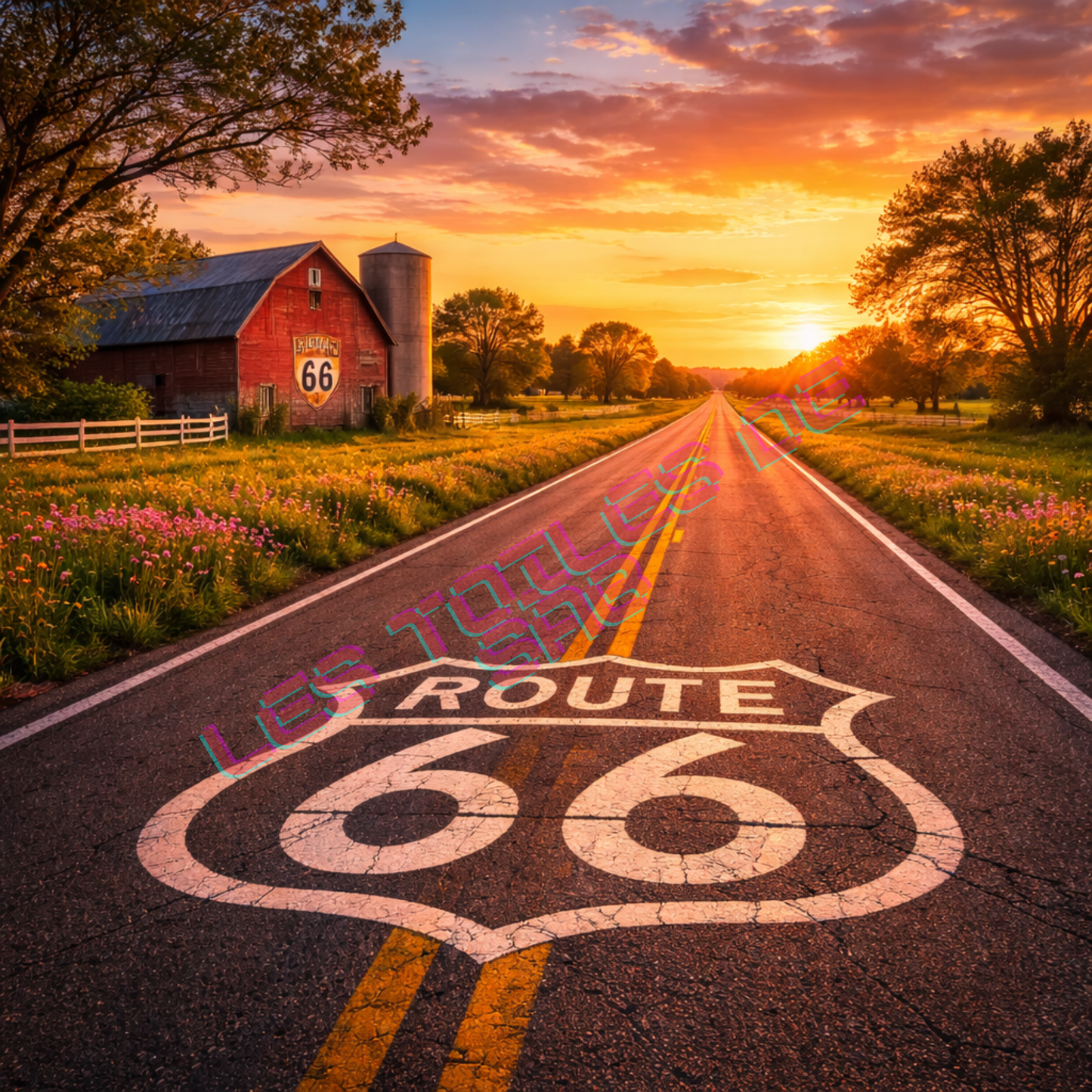 sur la route de l'ouest
