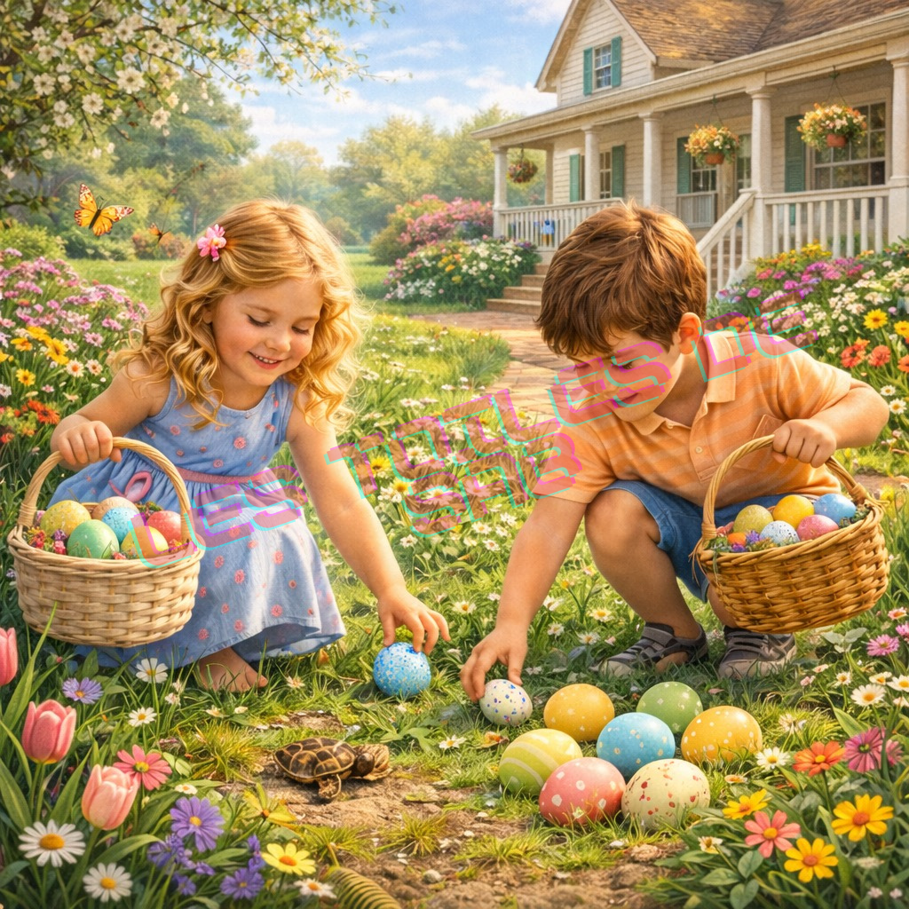 La Grande Chasse aux Œufs du Jardin Fleuri