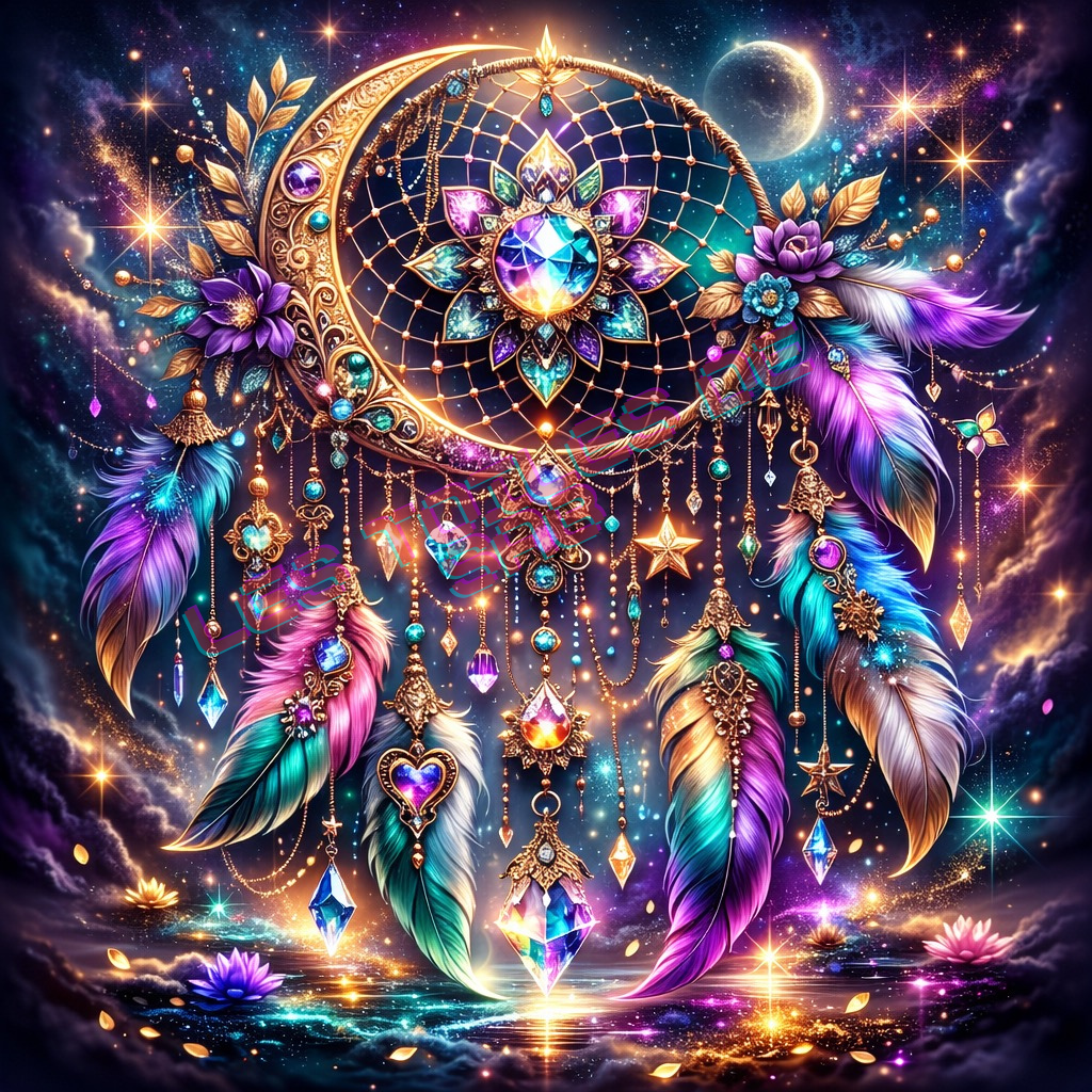 Attrape-Rêves du Lotus Cosmique