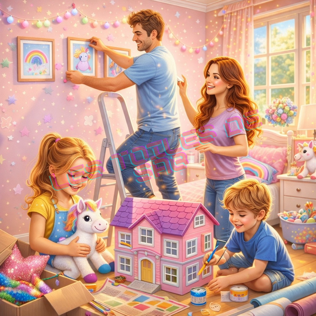 La chambre magique des enfants