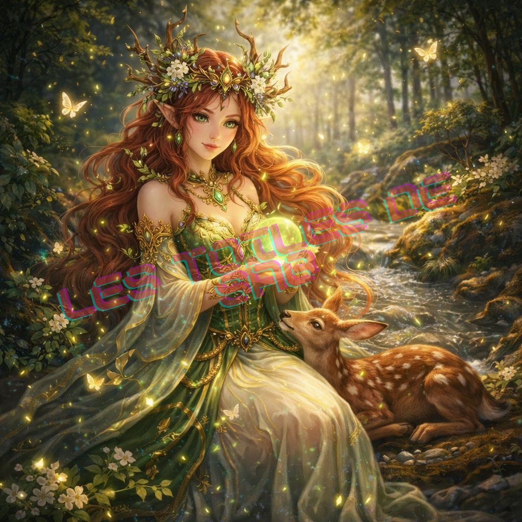 Sylvaria elfe de la forêt