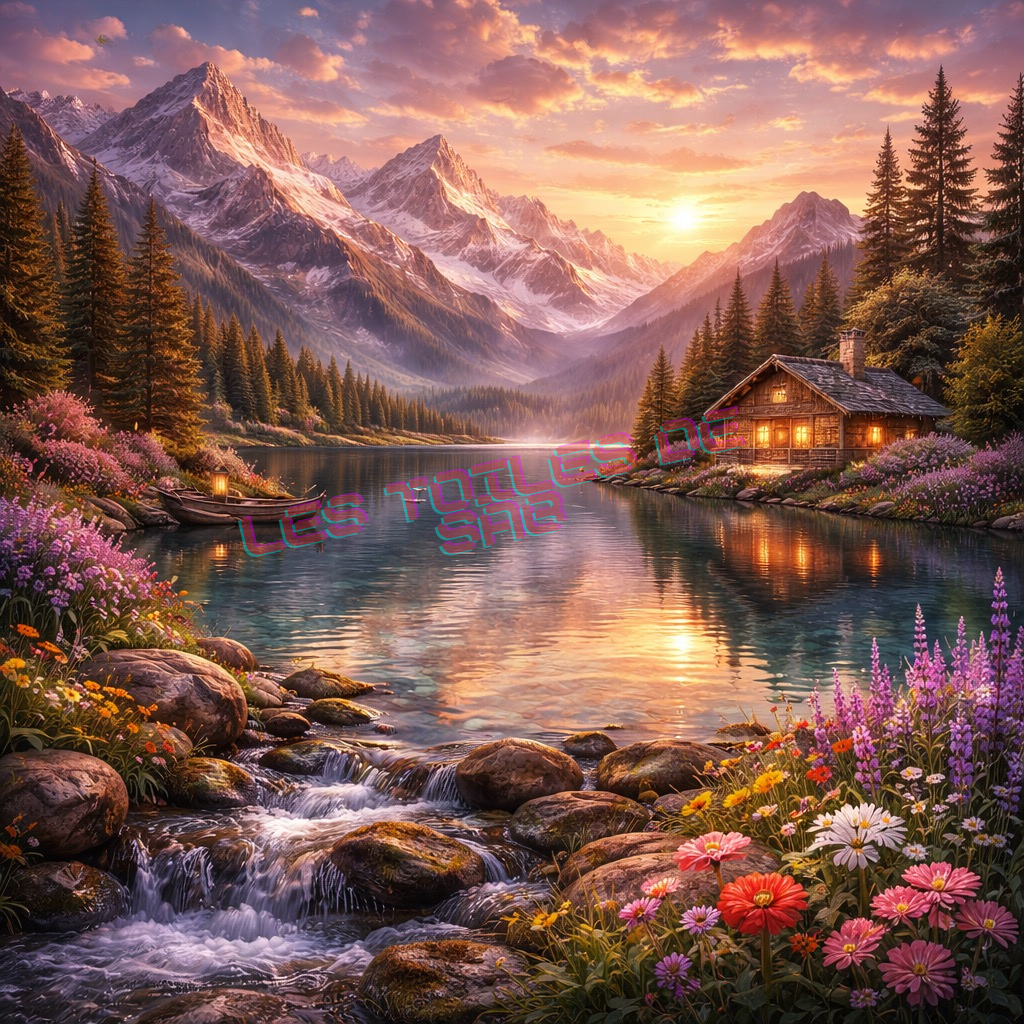 L’Aube du Lac Alpin