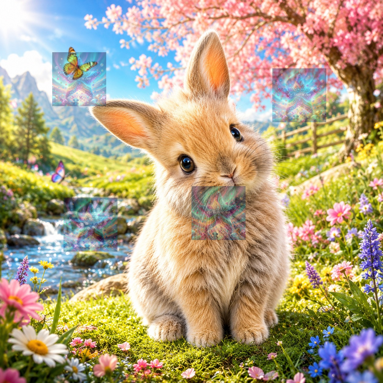 Lapin du Printemps Magique