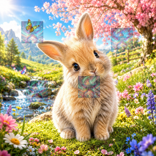 Lapin du Printemps Magique