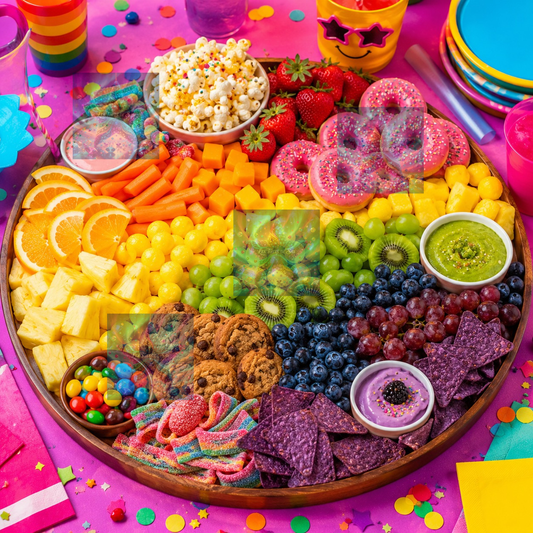 Plateau Sucré Arc-en-Ciel