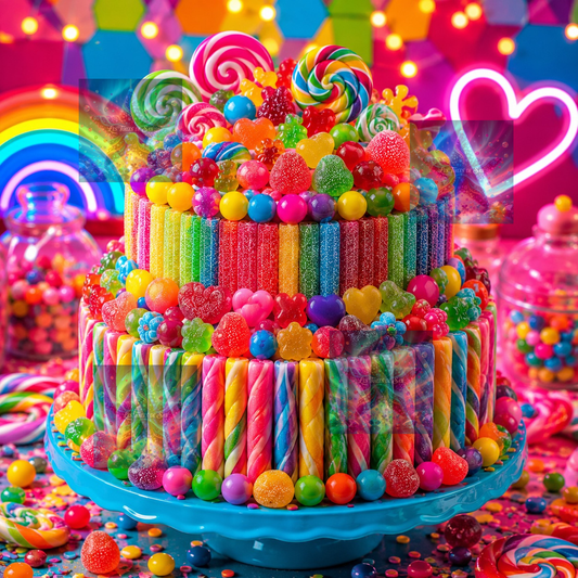 Le Gâteau Arc-en-Ciel Gourmand