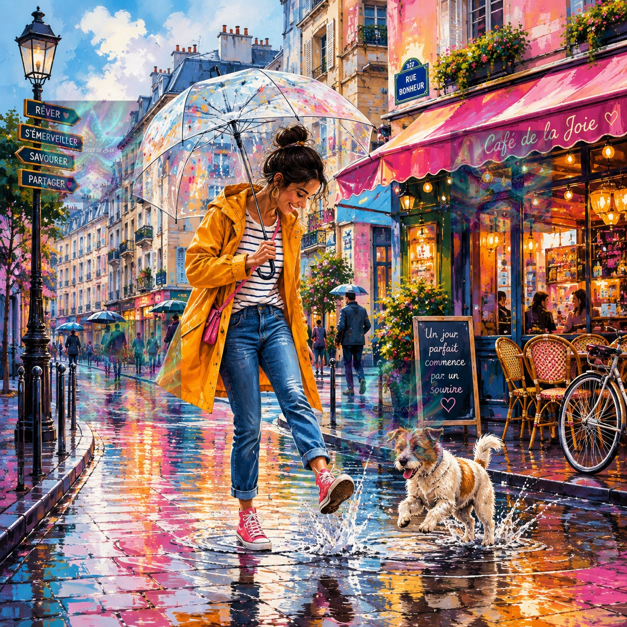 Danser sous la Pluie
