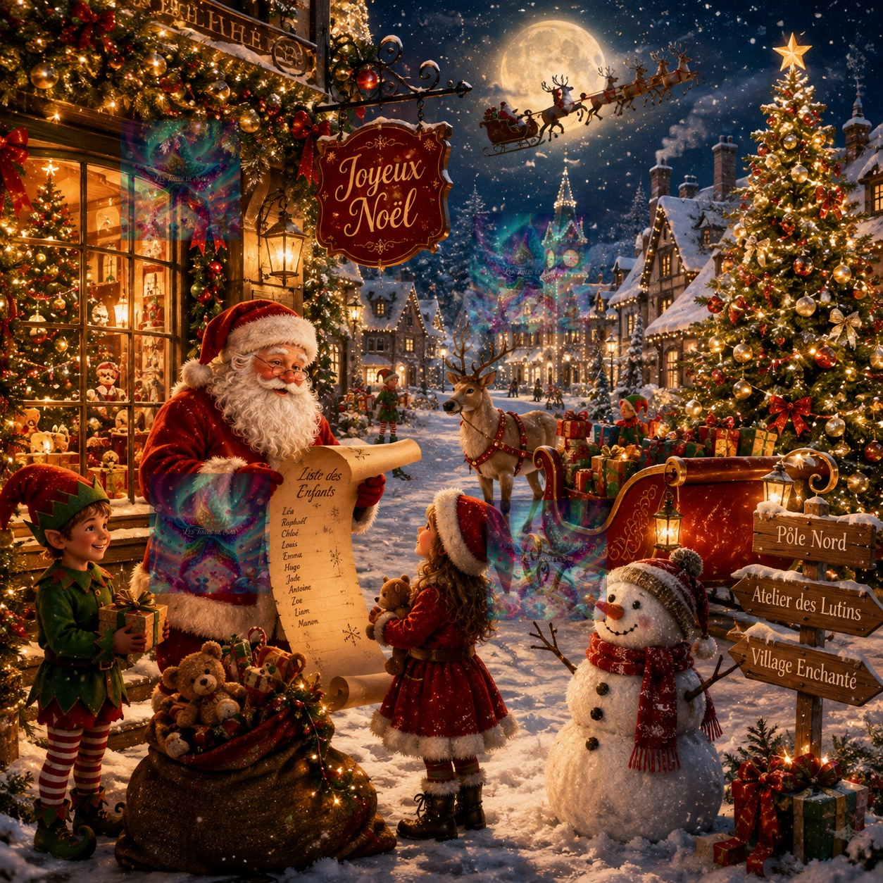 Au Village du Père Noël