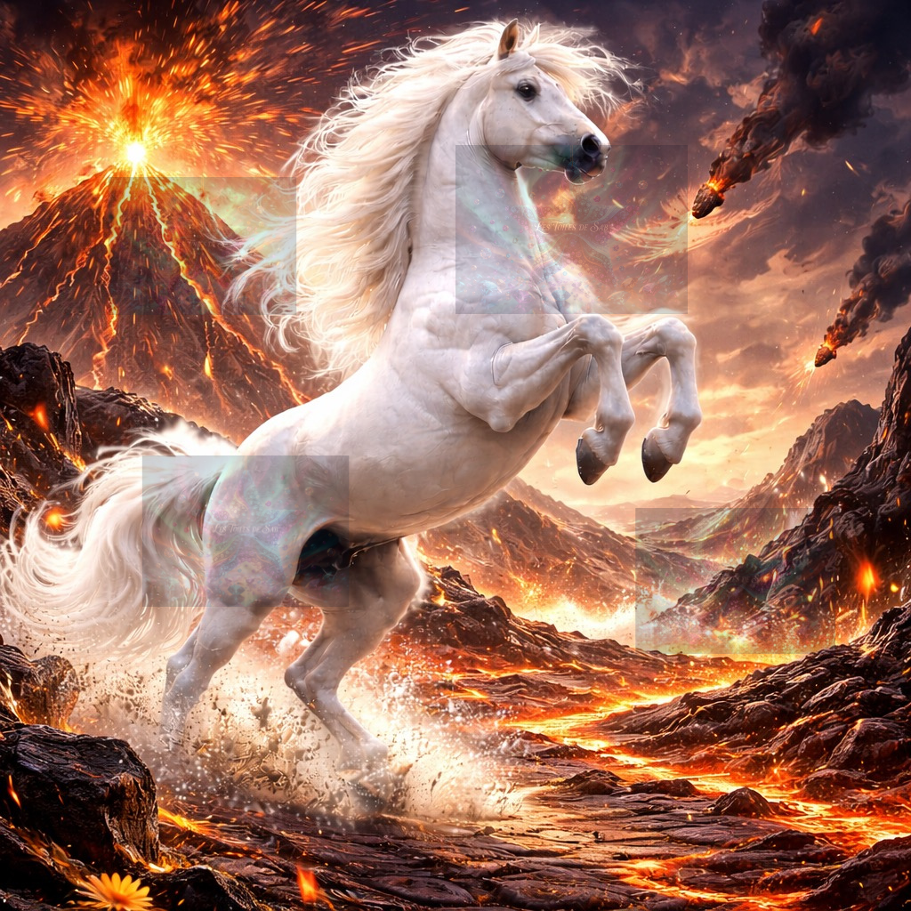 Le Destrier du Feu Éternel
