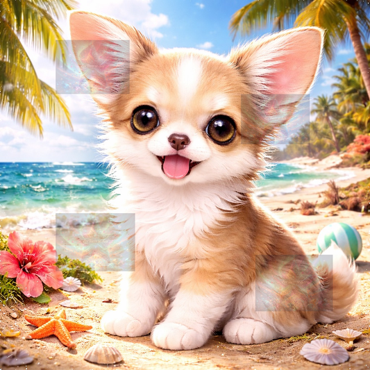 Chiot des Vacances Heureuses