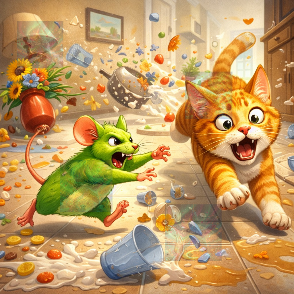 Le Grand Désastre du Chaton et de la souris verte