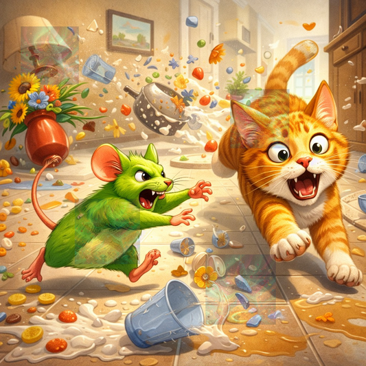 Le Grand Désastre du Chaton et de la souris verte