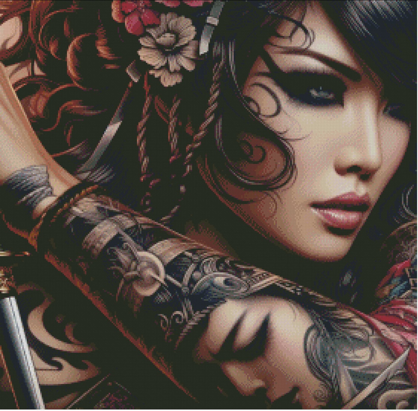 samouraï au féminin