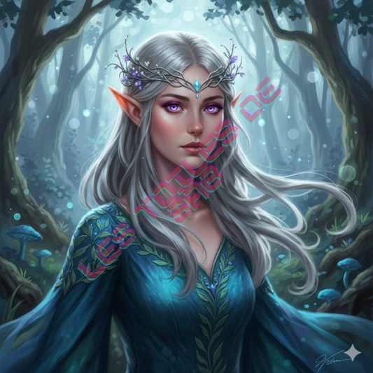 L’Elfe aux Yeux de Cristal