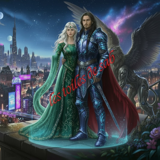 Saphira et darek, guerriers du ciel éternel