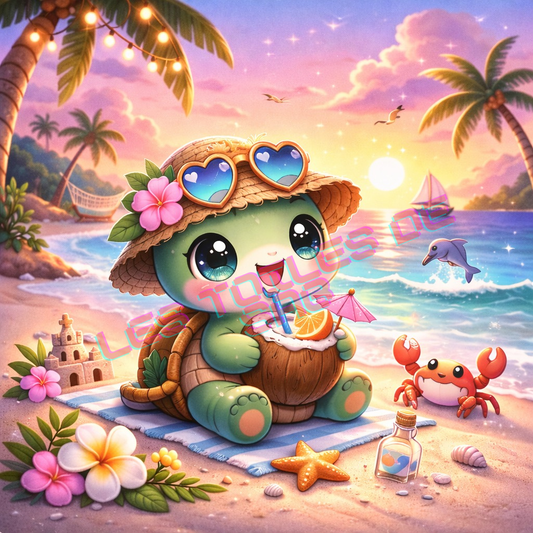 Coucher de Soleil Tropical