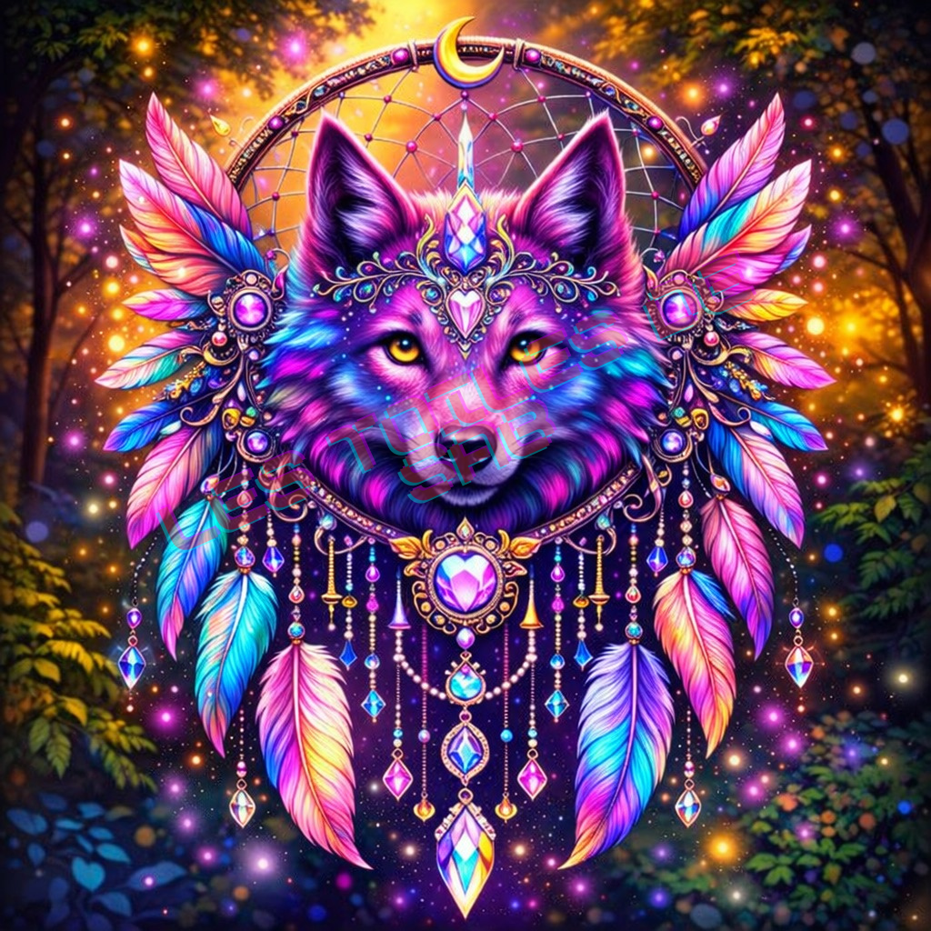 Le Gardien Spirituel du Loup Mystique