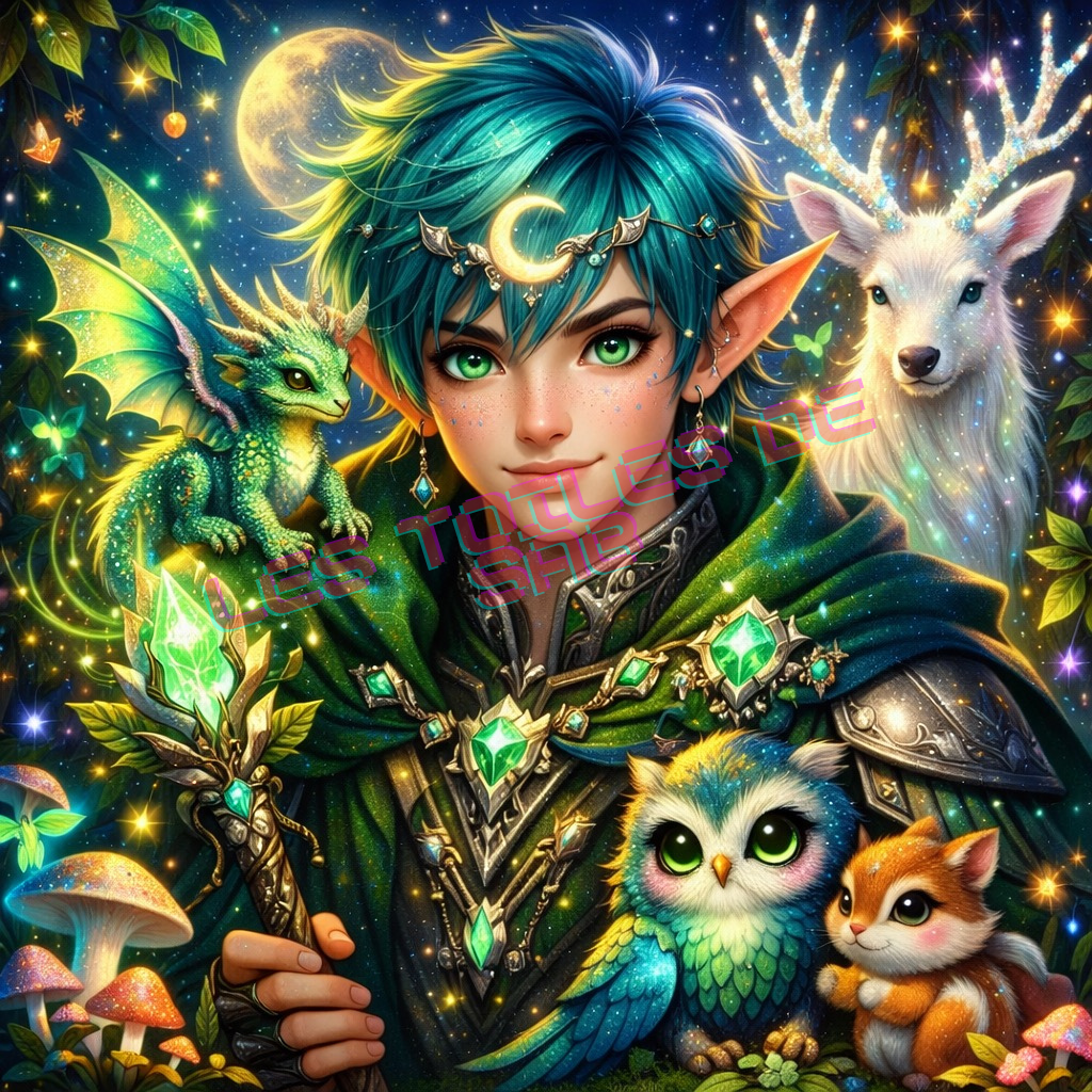 L’Elfe aux Compagnons Magiques