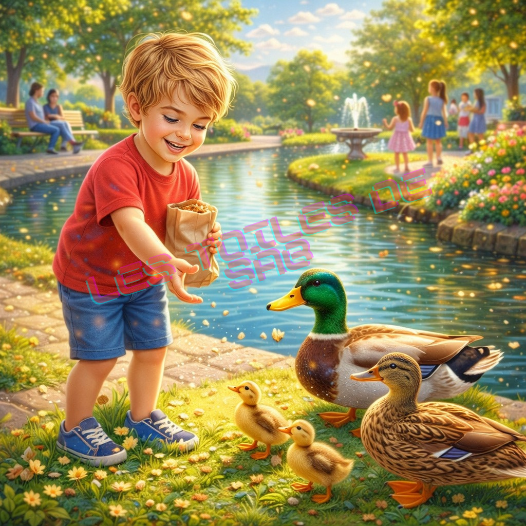 Le petit gardien des canards