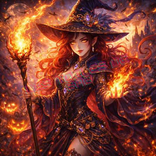 Velkyria sorcière du feu