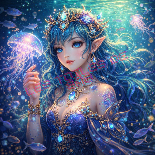 Aqualis elfe aquatique