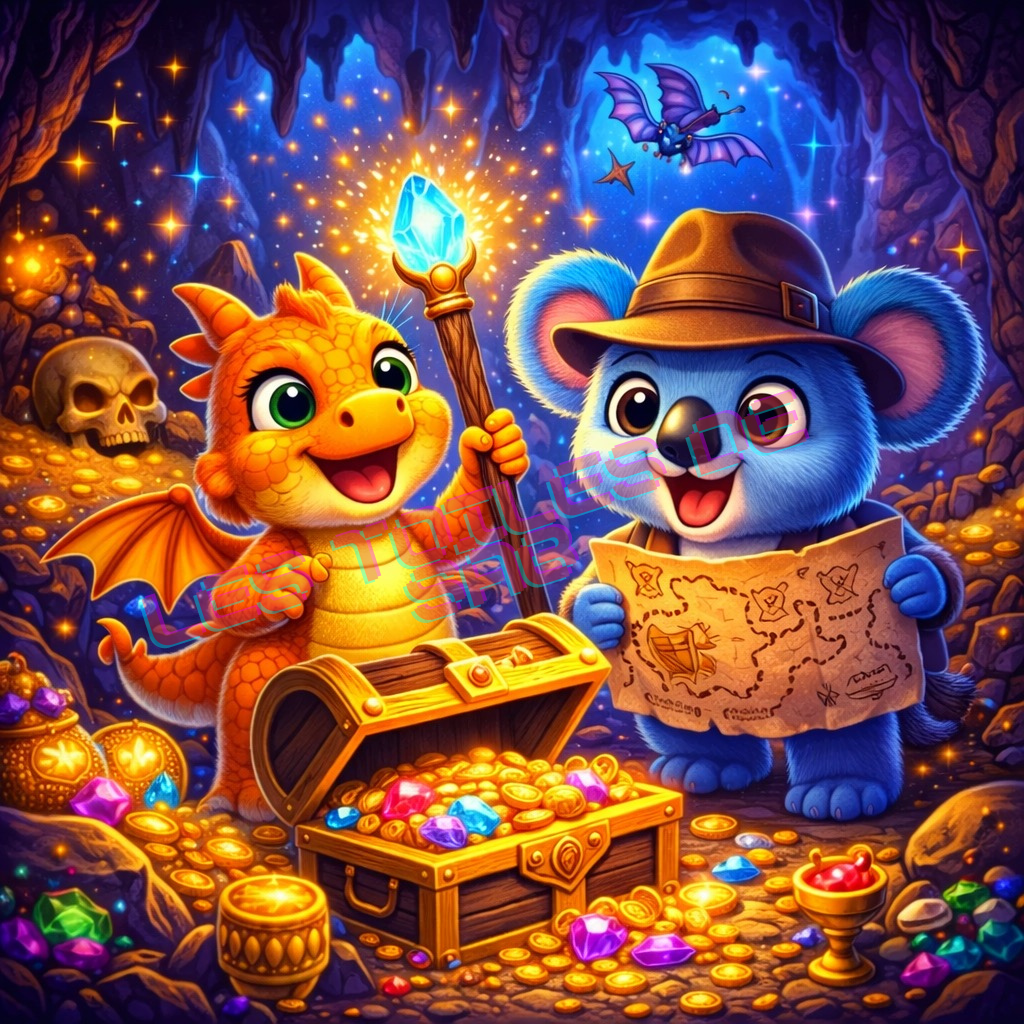 Drako & Koko à la Chasse au Trésor