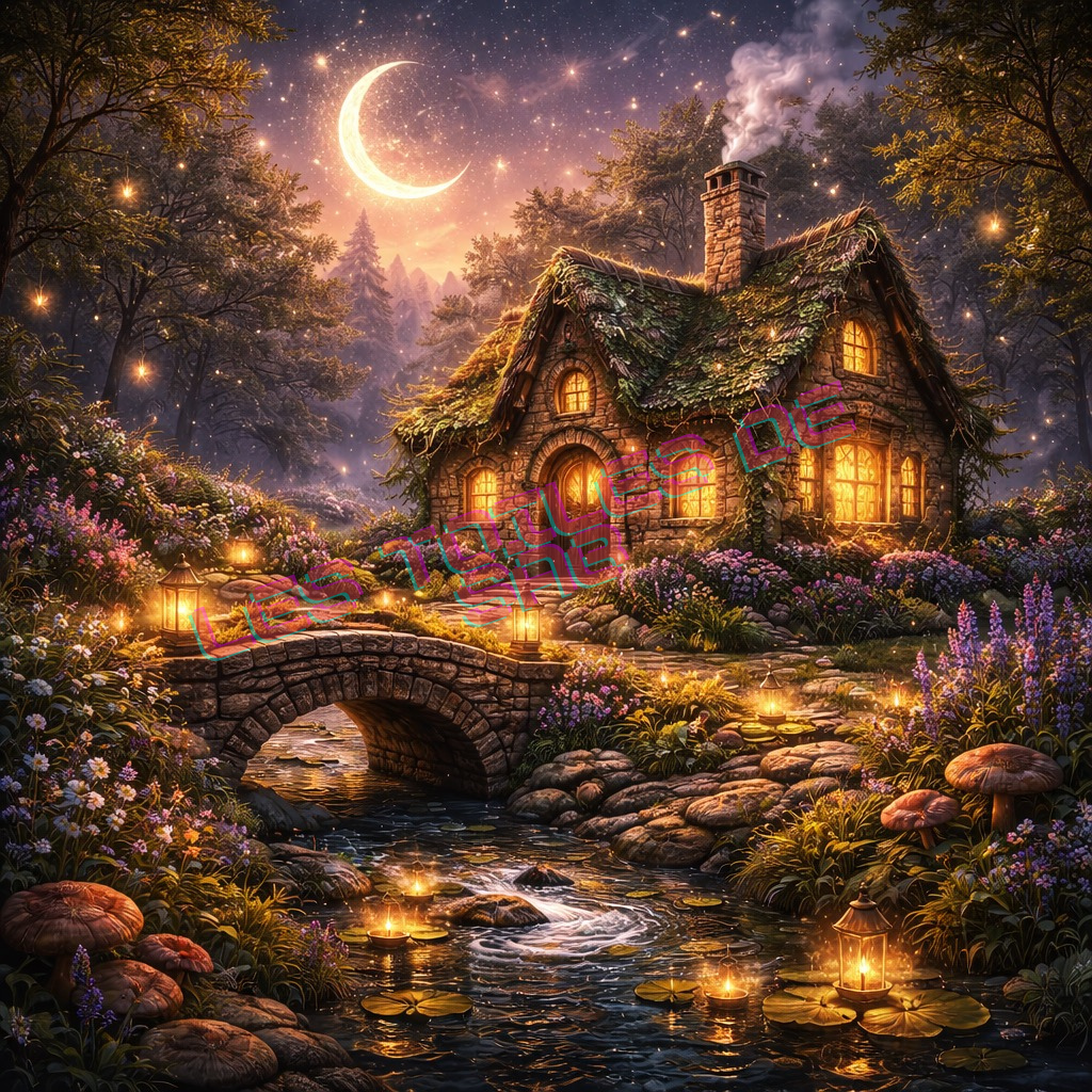 Nuit Magique au Bord du Ruisseau