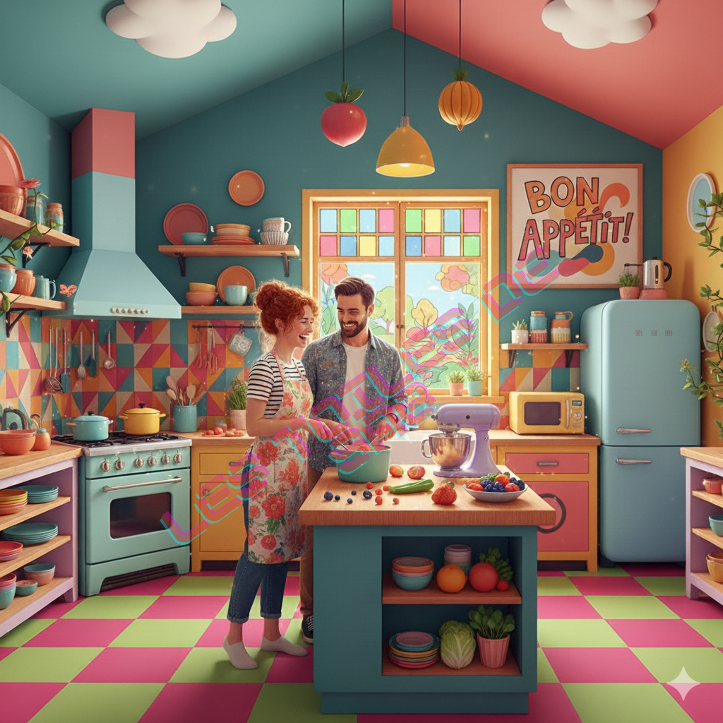 bonheur en cuisine