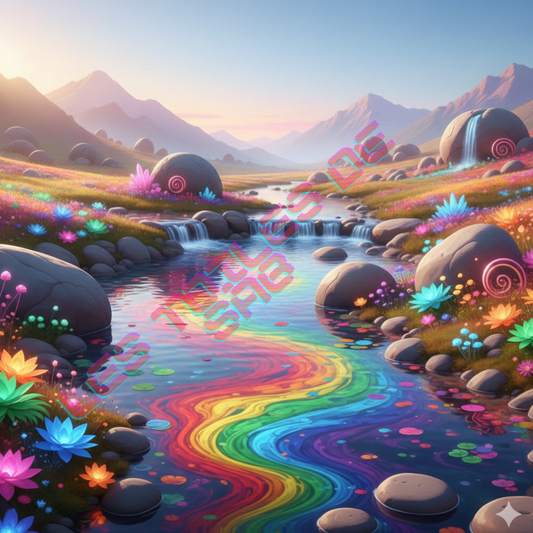 la rivière aux mille couleurs