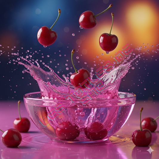 explosion de cerises
