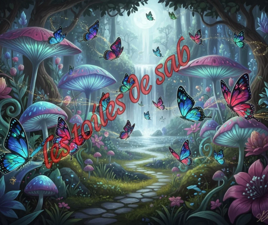 le jardin des papillons lumière